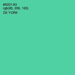 #50D1A3 - De York Color Image